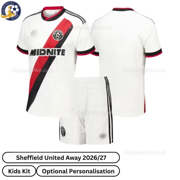 Sheffield United Away kids kit 26_27-over view