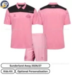 Sunderland Away kids kit 26_27-over view