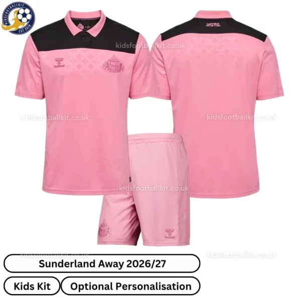 Sunderland Away kids kit 26_27-over view