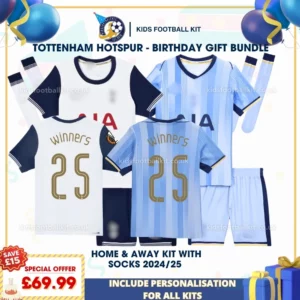 Tottenham hotspur Home&Away Kit 24_25 - WINNERS 25-p
