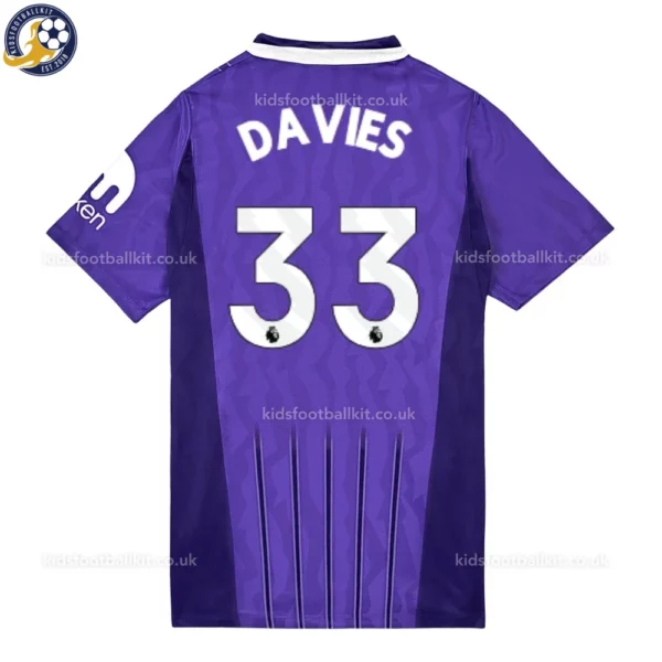 Tottenham third kids kit 26_27-back view-DAVIES 33