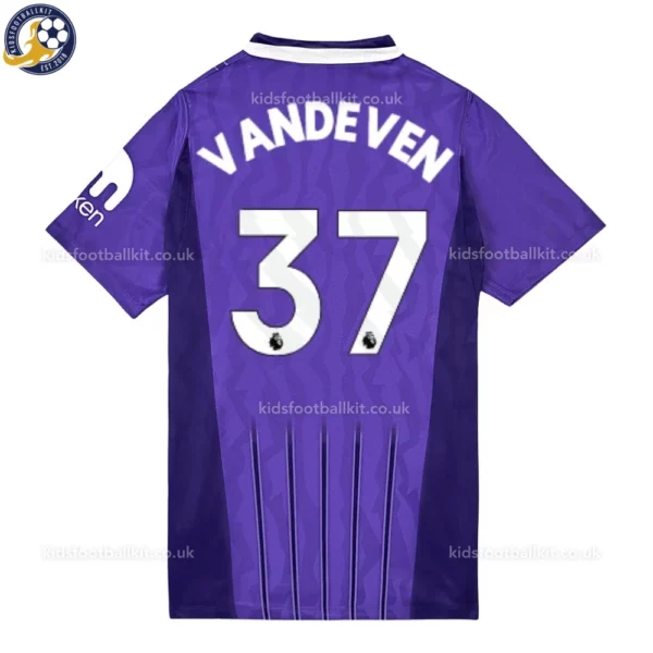 Tottenham third kids kit 26_27-back view-VAN DE VEN 37
