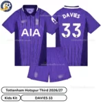 Tottenham third kids kit 26_27-over view-DAVIES 33