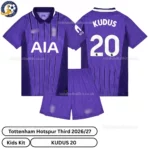 Tottenham third kids kit 26_27-over view-KUDUS 20