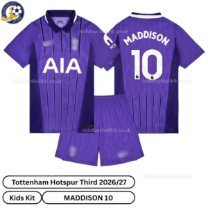 Tottenham third kids kit 26_27-over view-MADDISON 10