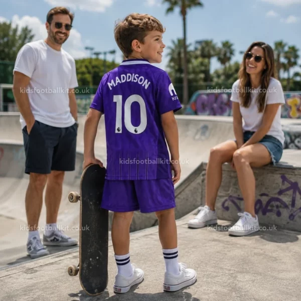 Tottenham third kids kit 26_27-over view-MADDISON 10-image