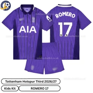 Tottenham third kids kit 26_27-over view-ROMERO 17