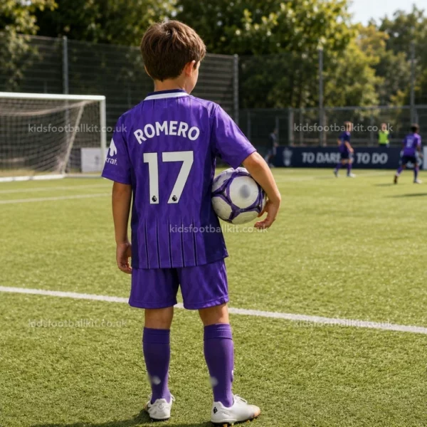 Tottenham third kids kit 26_27-over view-ROMERO 17-image