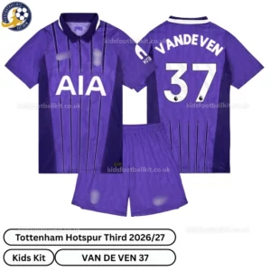 Tottenham third kids kit 26_27-over view-VAN DE VEN 37
