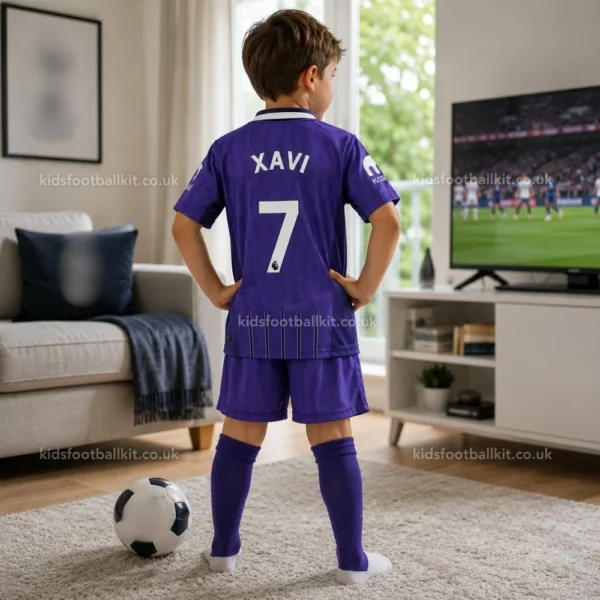 Tottenham third kids kit 26_27-over view-XAVI 7-image