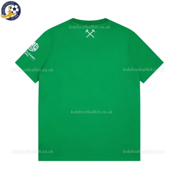 West Ham Goalkeeper Kids Kit 26_27-back view