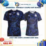 argentina away men shirt and women shirt 2026-p