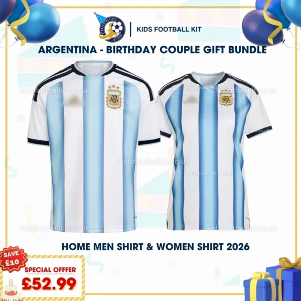 argentina home men shirt and women shirt 2026-p