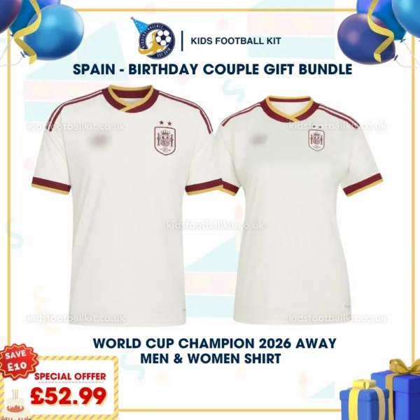 spain away men shirt and women shirt 2026-p
