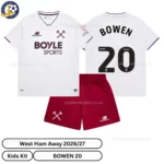west ham away kids kit 26_27-over view-BOWEN 20