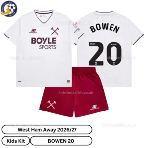 west ham away kids kit 26_27-over view-BOWEN 20