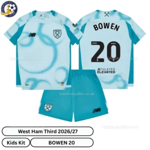 west ham third kids kit 26_27-over view-BOWEN 20