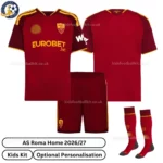 AS Roma Home kids kit 26_27-over view