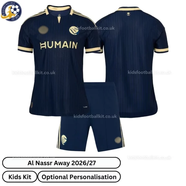 Al Nassr Away Kids Kit 26_27-over view