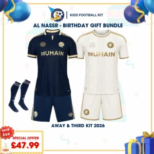 Al Nassr away and third kids kit 26_27