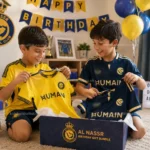 Al Nassr home and away kids kit 26_27-image