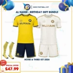 Al Nassr home and third kids kit 26_27-2