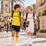 Al Nassr home and third kids kit 26_27-image