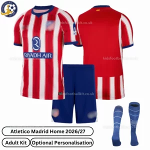Atletico Madrid Home adult kit 26_27-over view