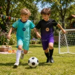 Barcelona away and third kids kit 26_27-image