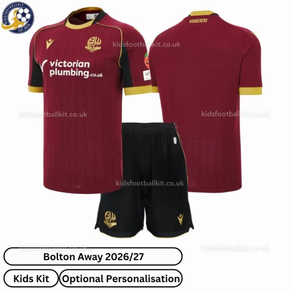 Bolton Away Kids Kit 26_27-over view