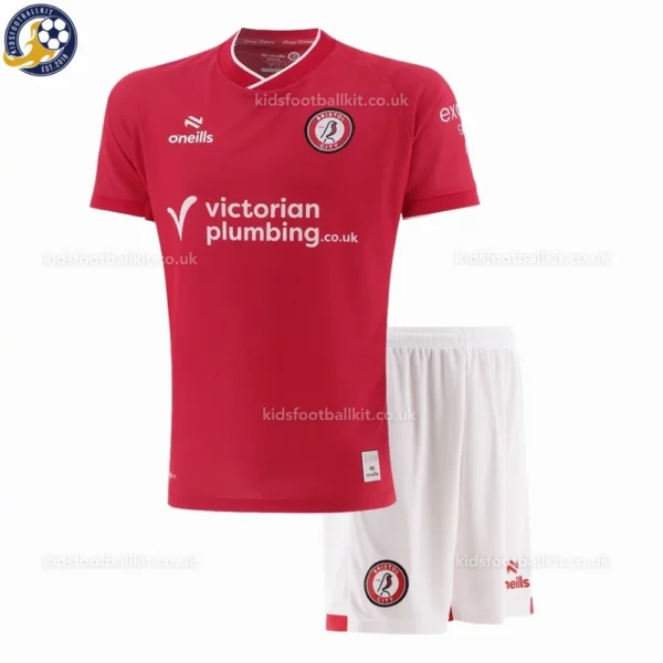 Bristol City home kids kit 26_27-front view
