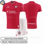 Bristol City home kids kit 26_27-over view