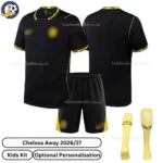 Chelsea Away Kids Kit 26_27-over view-with socks