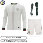 Chelsea away adult kit 25_26- front view-long sleeve