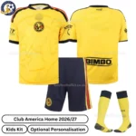 Club America Home kids kit 26_27-over view 2