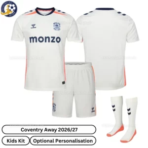 Coventry Away kids kit 26_27-over view-with socks
