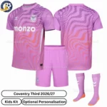 Coventry third kids kit with socks 26_27-over view