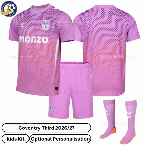 Coventry third kids kit with socks 26_27-over view