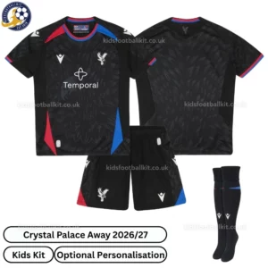 Crystal Palace Away kids kit 26_27-over view