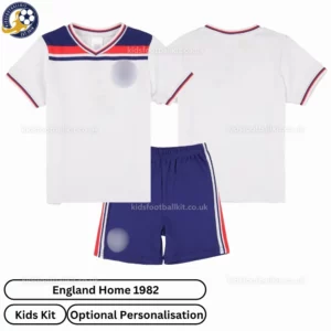 England home kids kit 1982-over view