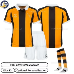 Hull City Home Kids Kit 26_27-over view-with socks