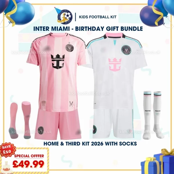 Inter Miami home and third kids kit 26_27-with socks
