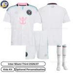Inter Miami third kids kit 26_27-over view-with socks