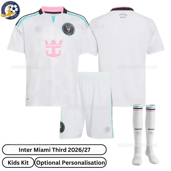 Inter Miami third kids kit 26_27-over view-with socks