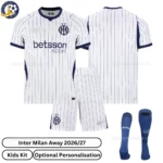Inter Milan away kids kit 26_27-over view-with socks