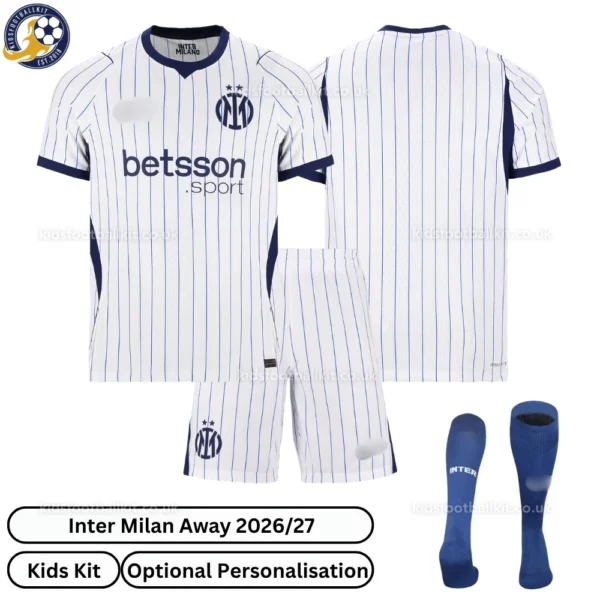 Inter Milan away kids kit 26_27-over view-with socks
