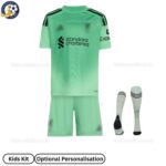 Lvr^_^pooI Goalkeeper Kids Football Kit 2025/26 (With socks)