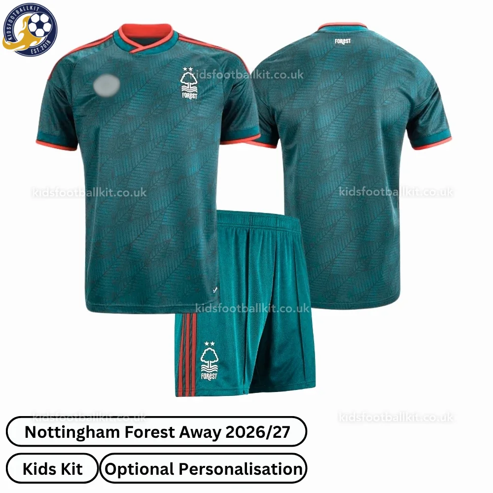Nottingham Forest Away Kids Football Kit 2026/27 (No Socks)