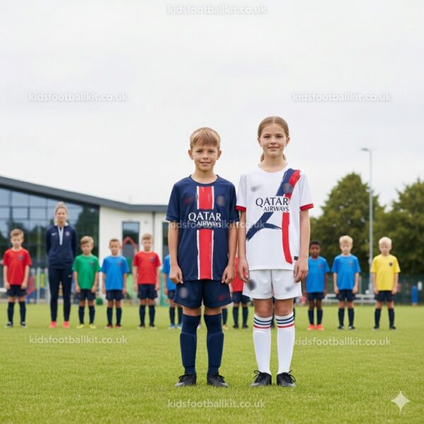 P^_^SG Birthday Gift Pack – Home & Away Kids Football Kit 2024/25 (With Socks)