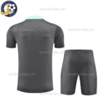P^_^SG Training Kids Football Kit 2024/25 (No Socks) - Gray Back View